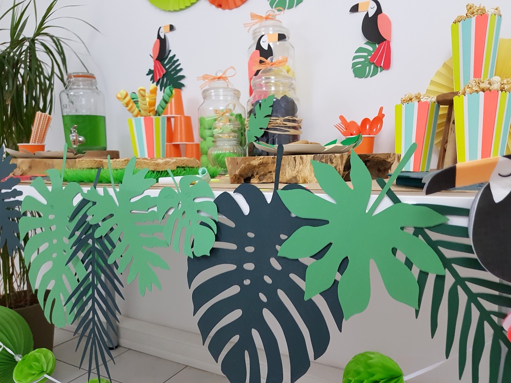 Anniversaire Fete Theme Toucan Tropical Exotique Anniversaire Fete Theme Toucan Tropical Exotique