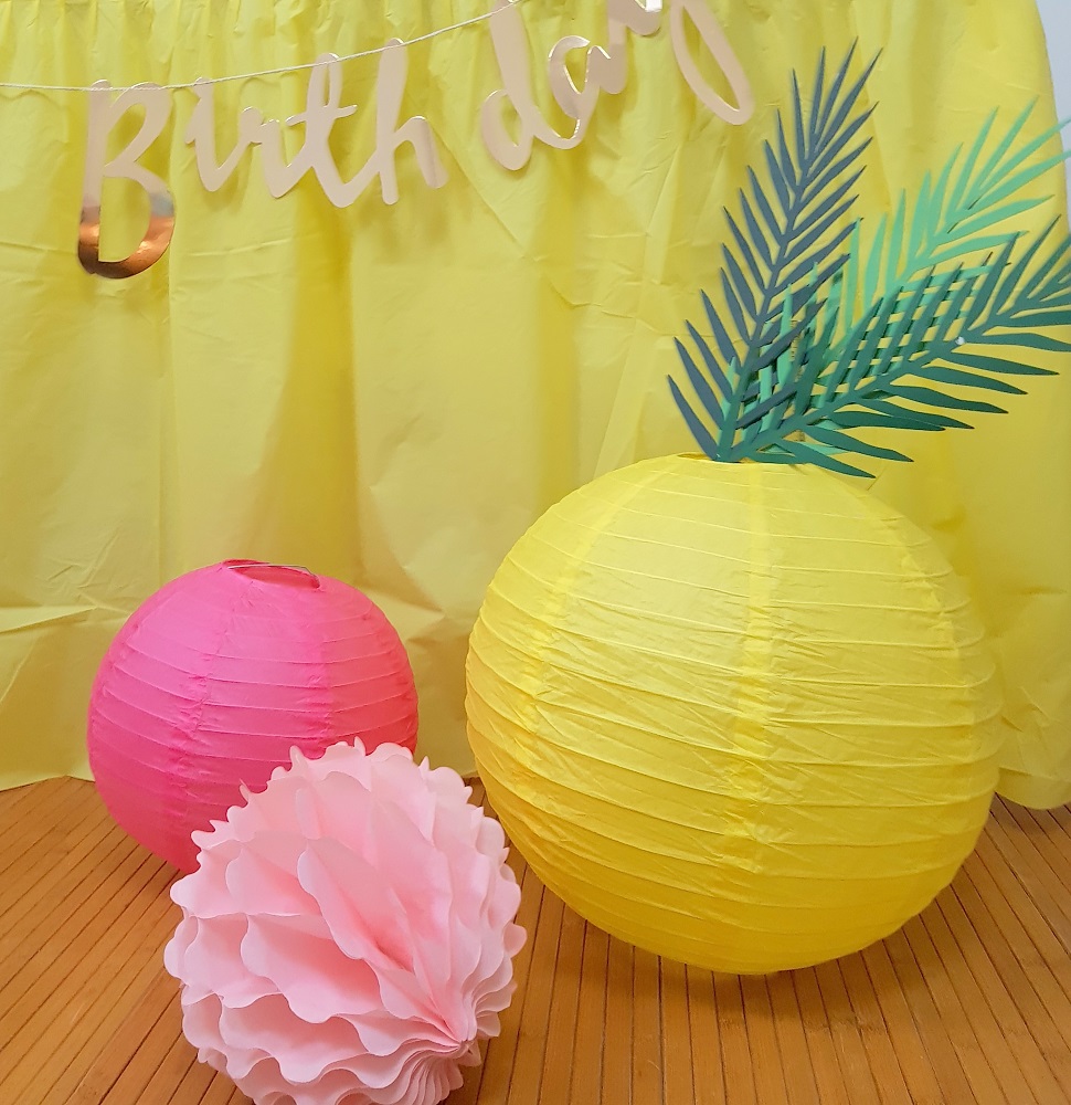 Anniversaire Ananas Tropical Pour Les 6 Ans D Emma Anniversaire Ananas Tropical Pour Les 6 Ans D Emma