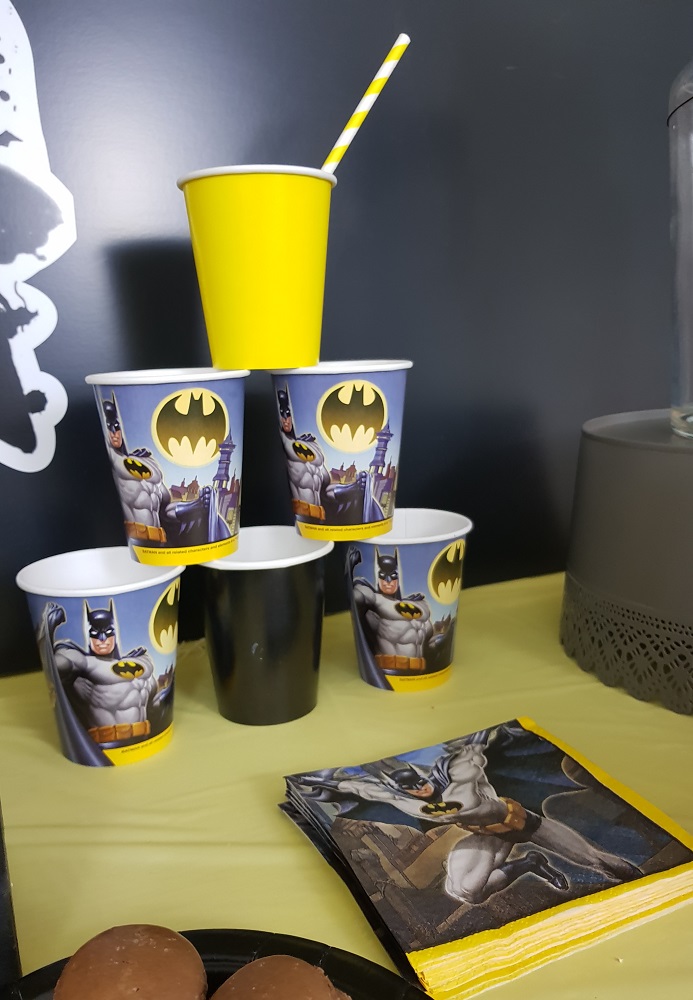 Organisation D Un Anniversaire Batman Noir Jaune Argent Organisation D Un Anniversaire Batman Noir Jaune Argent