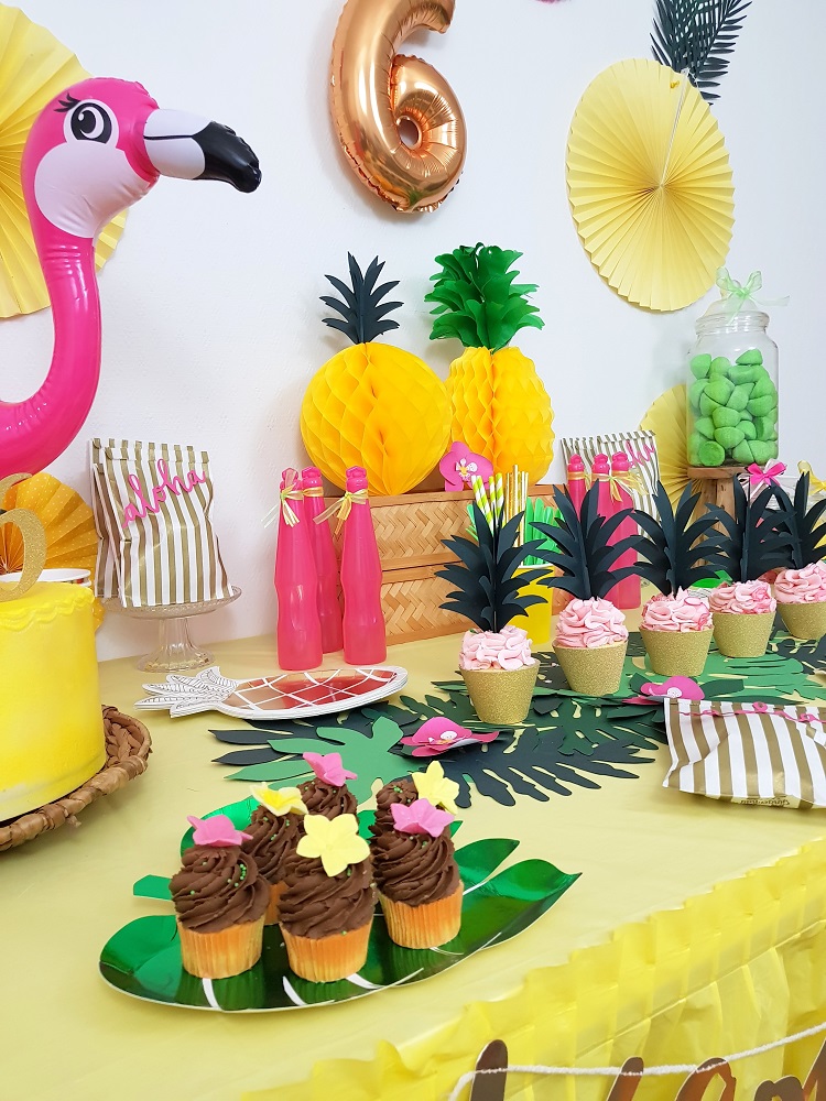 Anniversaire Ananas Tropical Pour Les 6 Ans D Emma