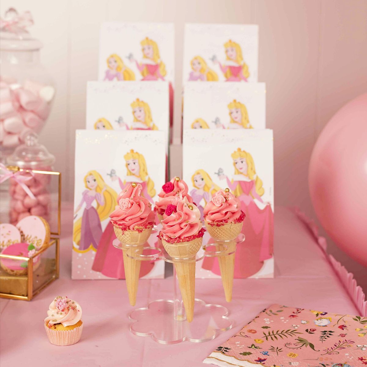 anniversaire pour enfants thème princesses disney pour louise