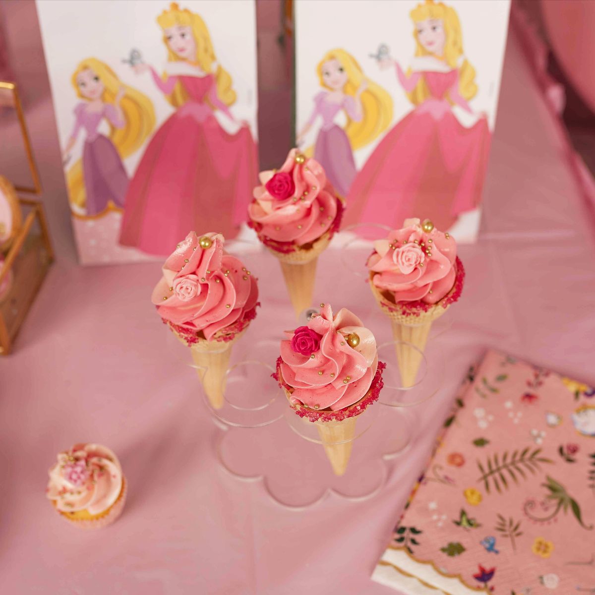 anniversaire pour enfants thème princesses disney pour louise