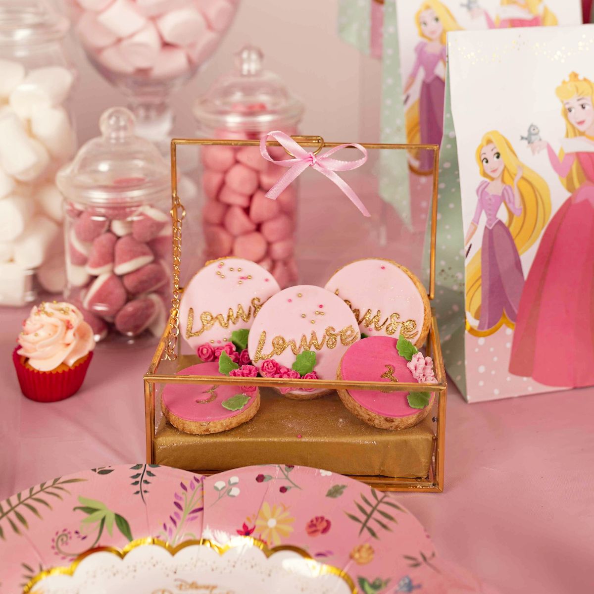 Anniversaire Pour Enfants Theme Princesses Disney Pour Louise