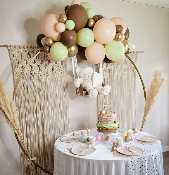 Arche Ballons Dorée - EVJF Baby Shower – Lital Bride