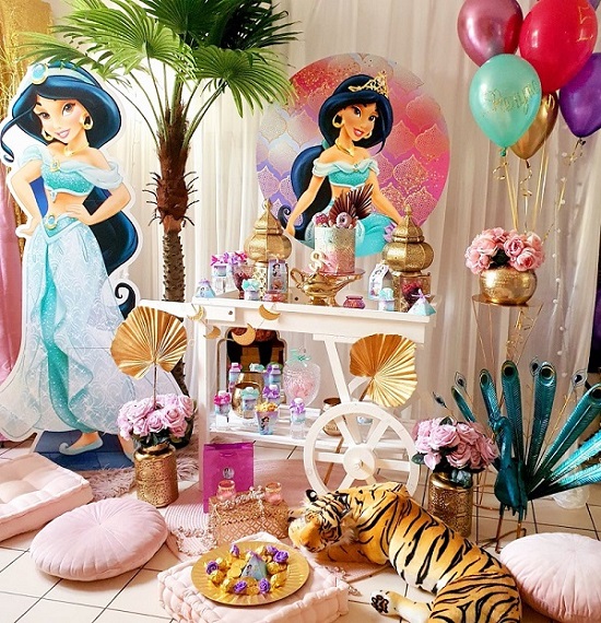 XXL Décoration d'anniversaire licorne pour enfants, fille, décoration  d'anniversaire pour enfants, filles, 1 an, ballons en toile, ballons de  fête à