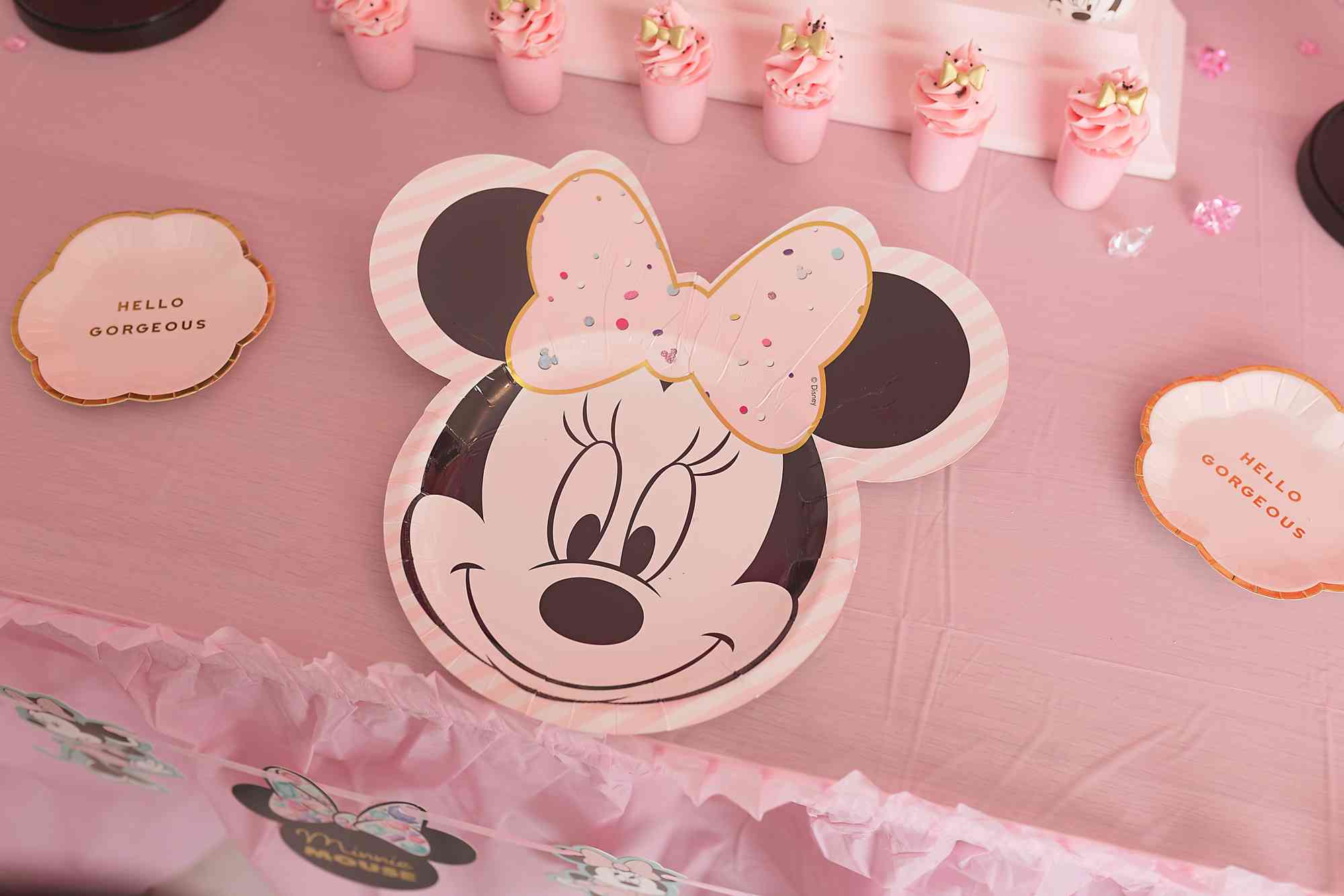 Anniversaire Theme Minnie Mouse Disney Pour Enfant Fille
