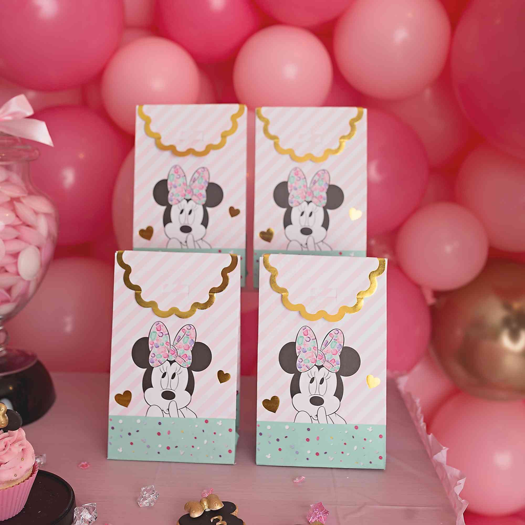 Anniversaire Theme Minnie Mouse Disney Pour Enfant Fille