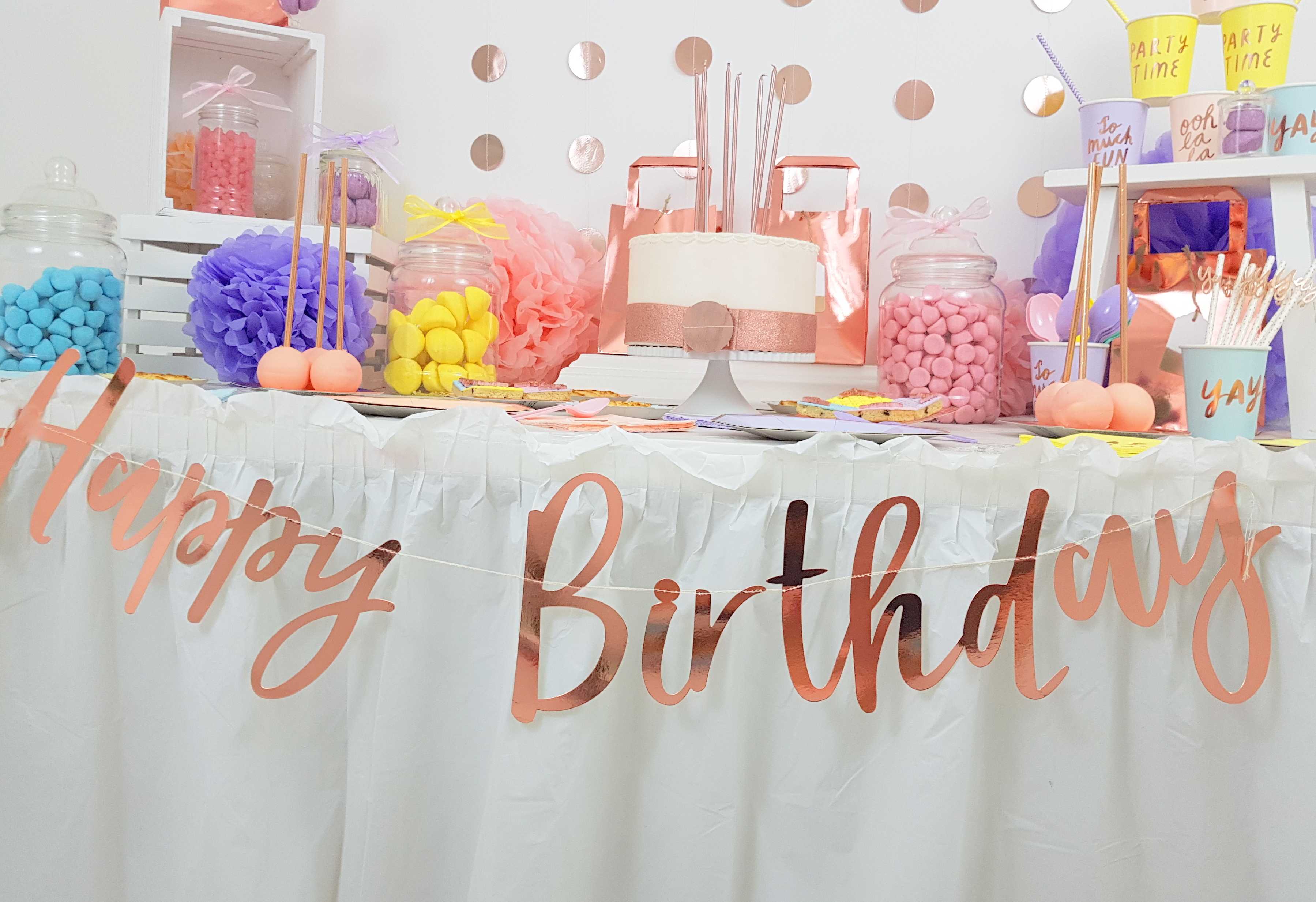 Anniversaire Pastel Rose Gold Cuivre De Clelie