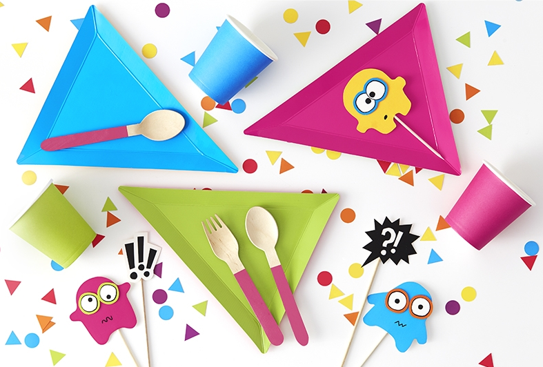 Anniversaire Theme Monstres Rigolos