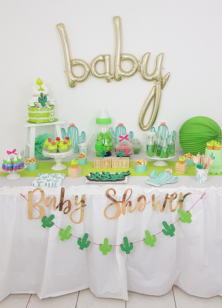 Baby Shower Theme Cactus Pour Ornelle