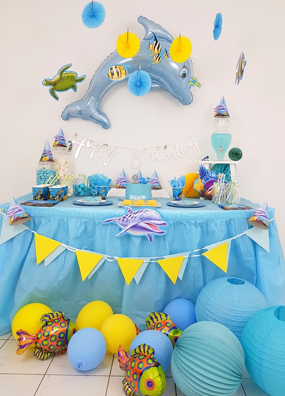Anniversaire De Nathan Deux Ans Theme Dauphins Ocean Anniversaire De Nathan Deux Ans Theme Dauphins Ocean