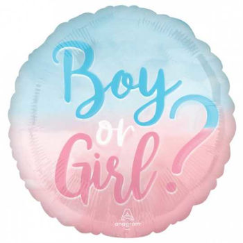 ballons organiques gender reveal boy or girl