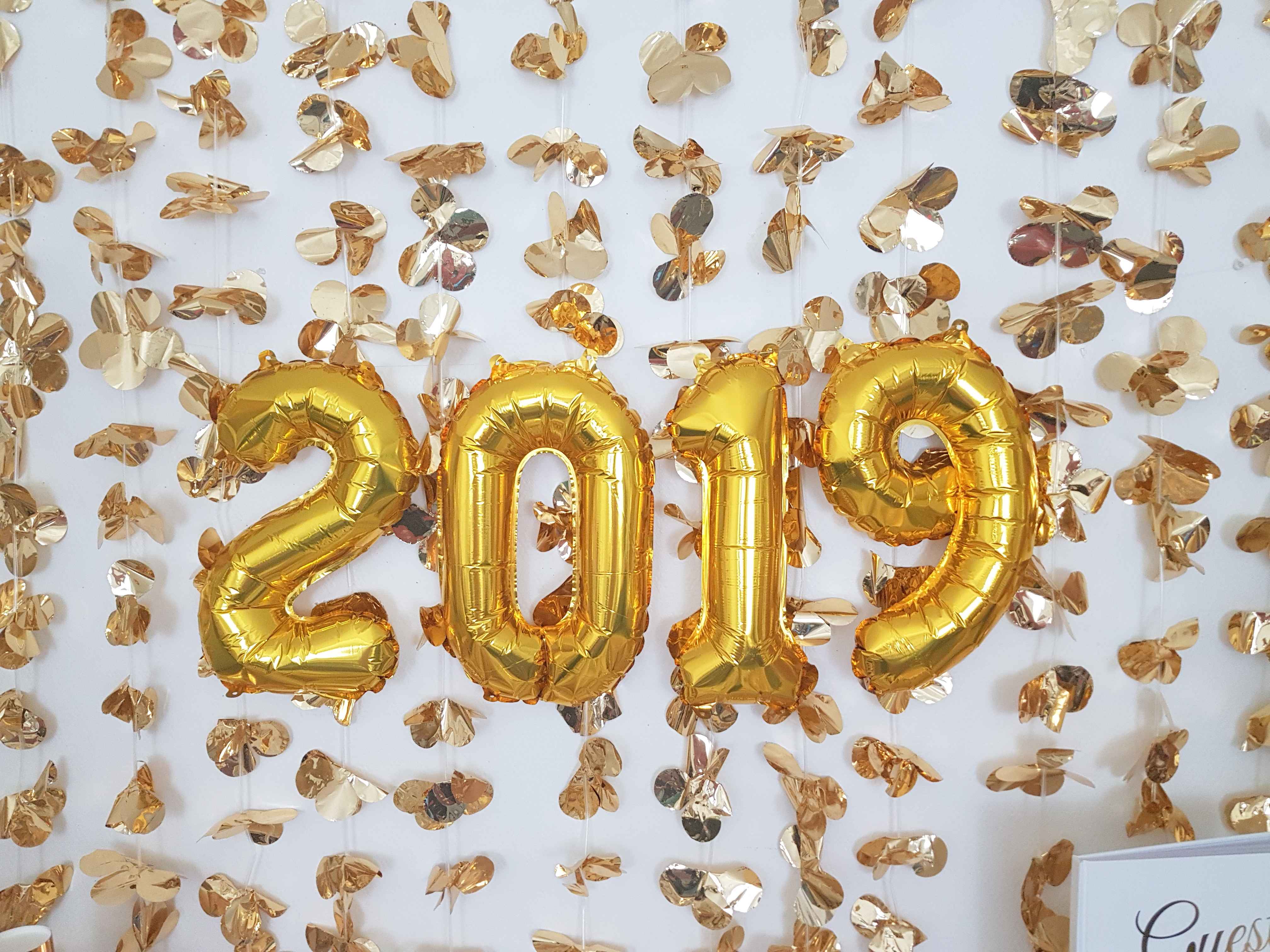 sweet table d'inspiration pour le nouvel an 2019 jour