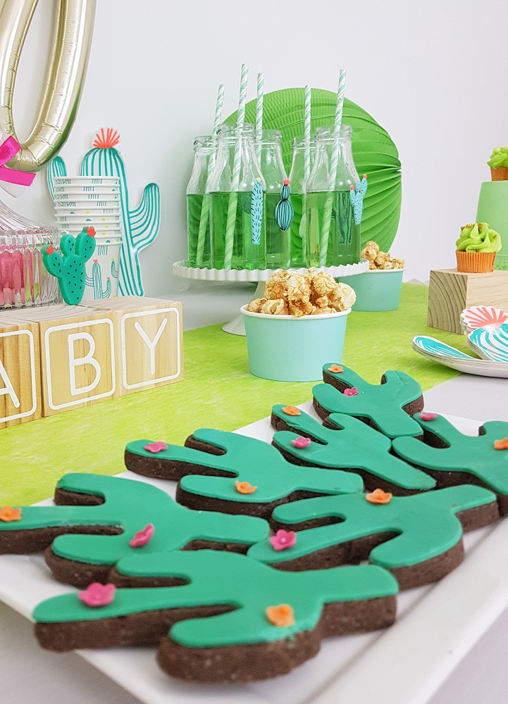 Baby Shower Theme Cactus Pour Ornelle