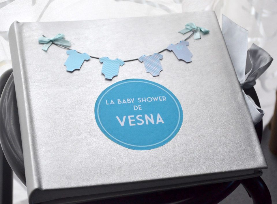 l'organisation de la baby shower de Vesna