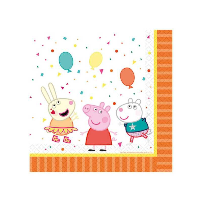 box décoration anniversaire Peppa Pig enfant ballons et table