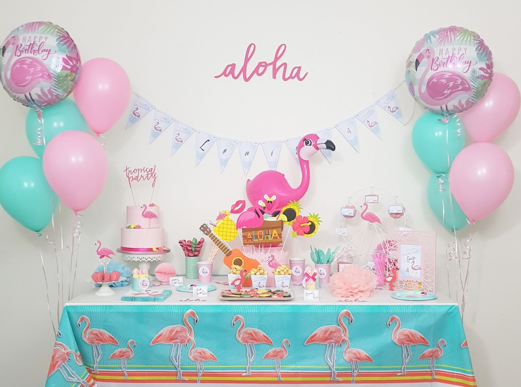 Anniversaire Flamant Rose Tropical Anniversaire Flamant Rose Tropical