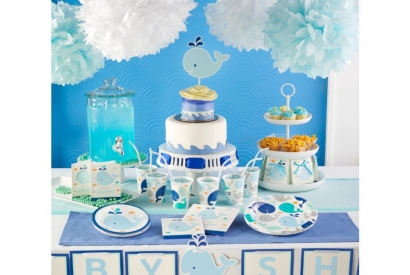 Baby Shower Baleine Thème Marin