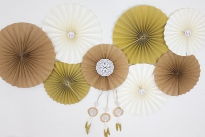 Baptême de Camille sur le thème boho chic 