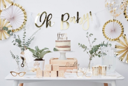 Sweet Table Oh Baby ! pour une baby shower, baptême ou premier anniversaire