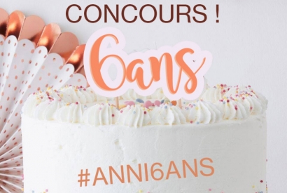 Mybbshowershop fête ses 6 ans déjà ! Concours et news