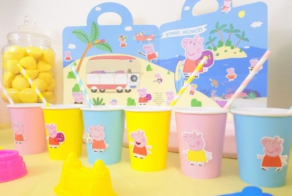 Goûter de départ en vacances Peppa Pig