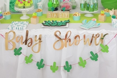 Baby Shower Cactus