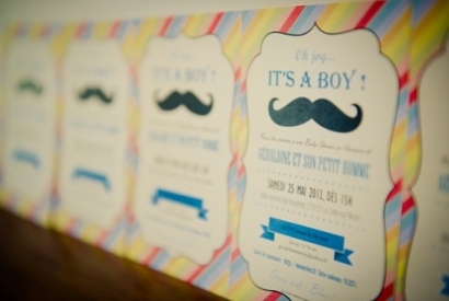 Baby Shower Vintage pour l'arrivée de Bébé