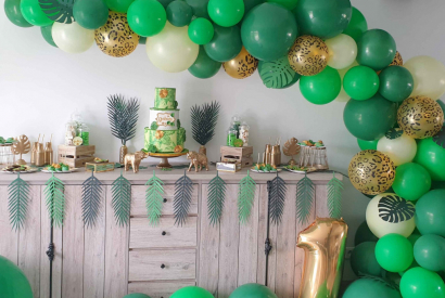 En route pour l'aventure avec une décoration d'anniversaire safari ! - Blog  Tendance Boutik, décoration de mariage et anniversaire