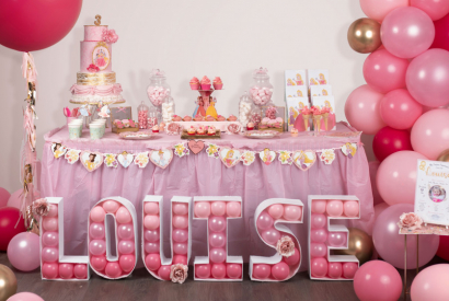 Anniversaire Thème Princesse pour les trois ans de Louise