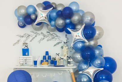 Un Noël Bleu et Argent - Inspiration Sweet Table Mybbshowershop