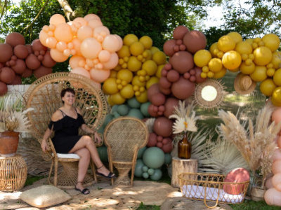 Mélanie, Balloon designer sur Chartres