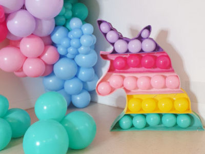 Décor en ballon en formation ballons organiques niveau 3 