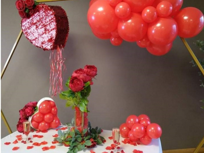 Une jolie décoration spéciale « Saint-Valentin » 