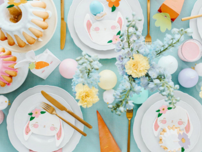 Comment faire une jolie décoration de table de Pâques cette année 