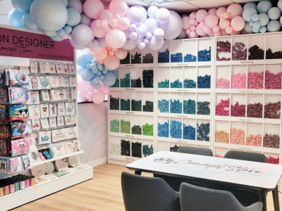Inauguration du Balloon Designer Concept Store boutique ballons à Sens