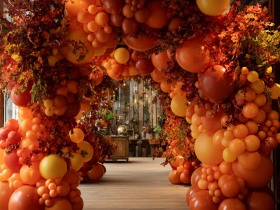 Nos idées de décorations en ballons organiques sur le thème 