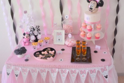Baptême sur le thème de Minnie